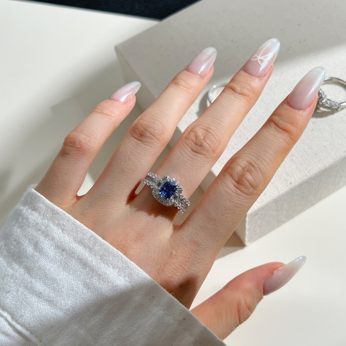 Blue Lux Ring